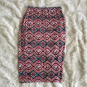 Maddy M pencil skirt. Supersoft and has inner lining. Just like new wore once